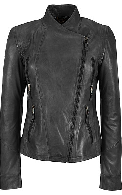 Atramentous Asymm Jacket - Leather4sure Leather Jackets