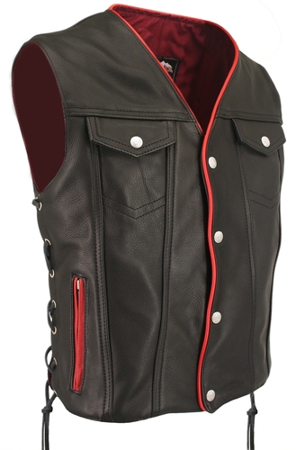 Redhypenx Leather Vest