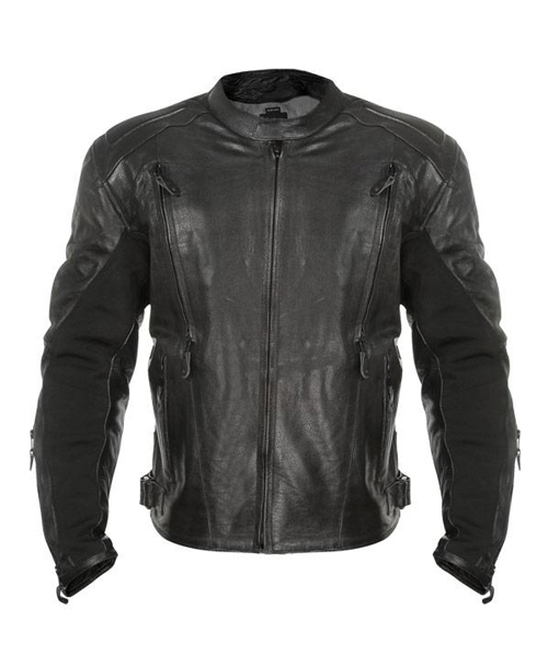 Henry Armoured Motorcycle Jacket - Leather4sure Men