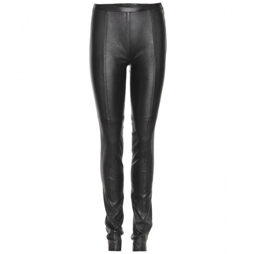 Roskin High Waisted Leather Pants - Leather4sure Leather Pants