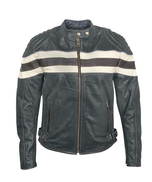 Demin Reflective Jacket - Leather4sure Men