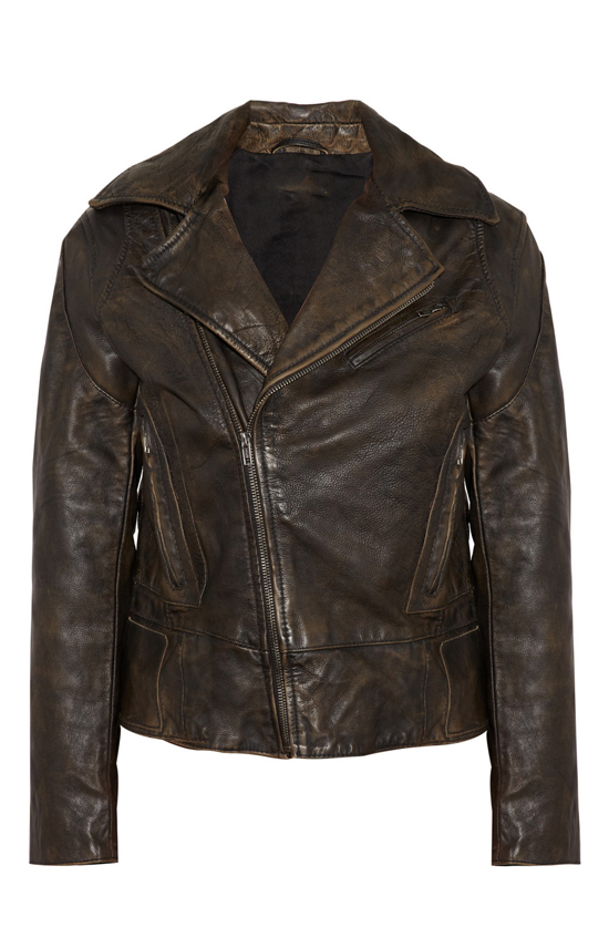Bester Motorcycle Vintage Leather Jacket - Leather4sure Women
