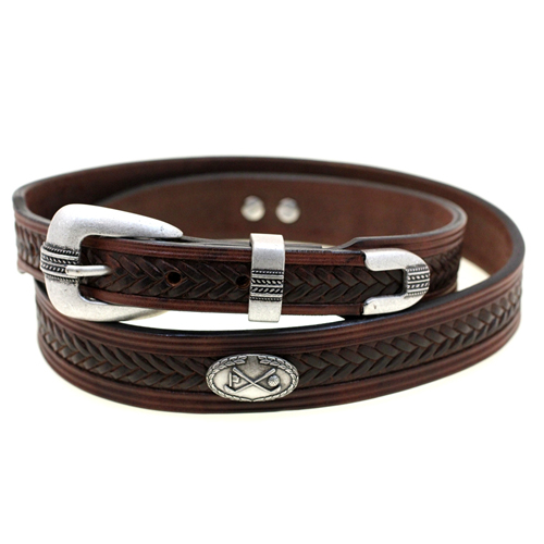 Repelli Concho Leather Belt