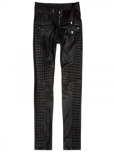 Triton Quilted Leather Pants