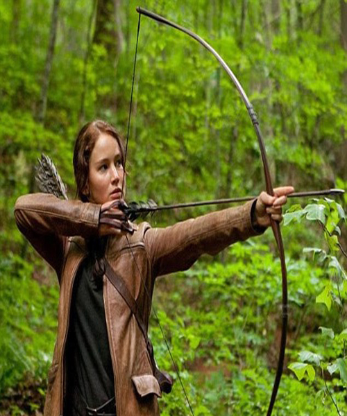Katniss Everdeen Leather Jacket - Leather4sure Women
