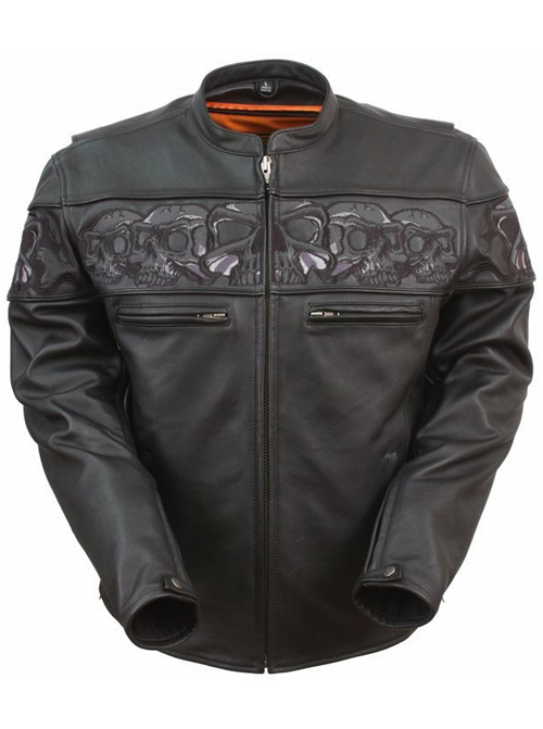 Frightex Black Reflective Jacket