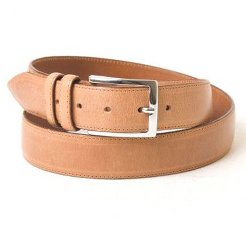 Forina Tan Leather Belt - Leather4sure Leather Belts & Straps