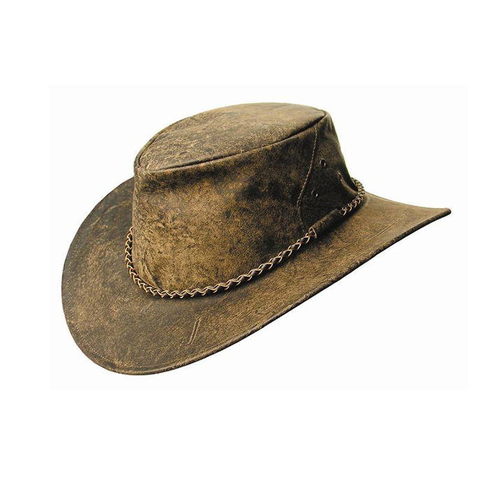 Austrli Kangaroo Leather Hat - Leather4sure Men