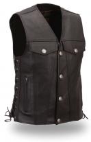 Victorix Leather Vest