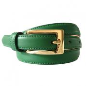 Pyriko Green Leather Belt