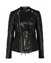 Devinmez Quilted Leather Jacket